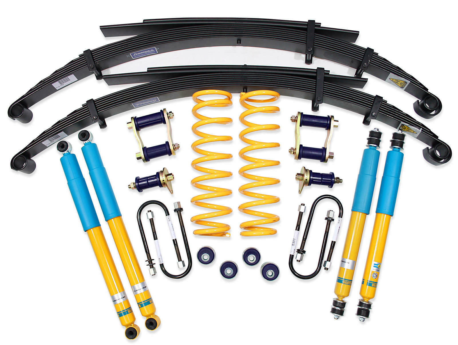 Toyota Landcruiser 79 Series Dual Cab 2007-On 2 Inch 50mm Bilstein 4x4 Lift Kit