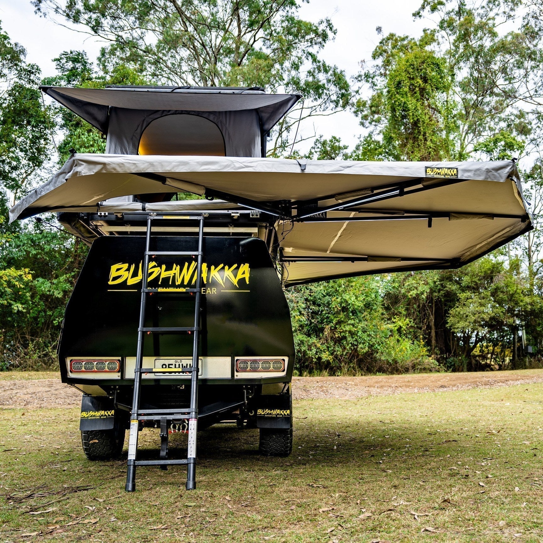 Bushwakka Extreme Darkness Drivers Side Roof Top Entry - D Zip