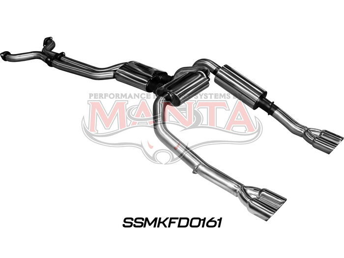 BA BF V8 Ute 3in L & R CatBack Muffler/Muffler (SSMKFD0161)