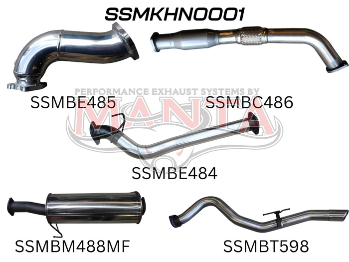 COLORADO RC 3.0L 08 - 10 LWB WITH CAT & WITH MUFFLER (SSMKHN0001)