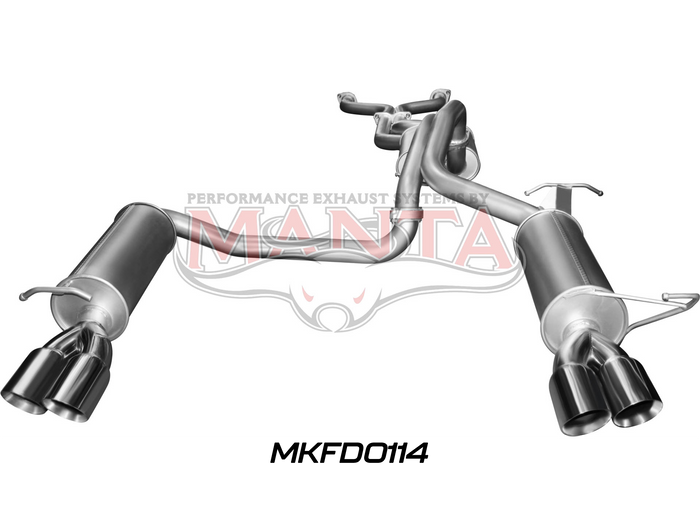 BA BF V8 Sedan 2.5in L & R CatBack Muffler/Muffler (MKFD0114)