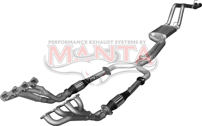 BA BF V8 4V Ute 2.5in Dual With Extractors Muffler/Tailpipe (SSMKFD0144)