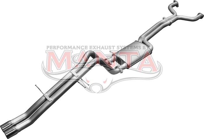 BA BF V8 Ute 2.5in Dual CatBack Muffler/Tailpipe (MKFD0148)