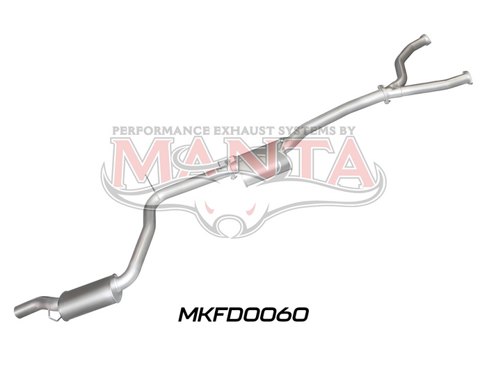 Falcon AU V8 IRS Sedan 3in CatBack Muffler/Muffler