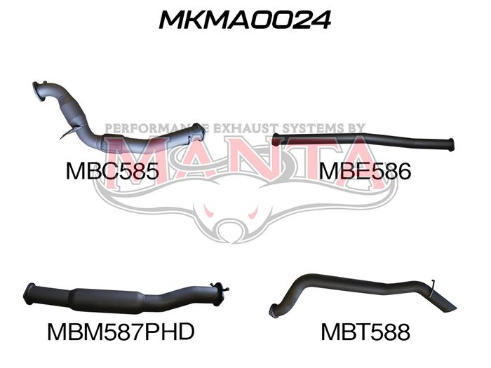 BT50 B32P 3.2L With Cat and Hotdog (MKMA0024)