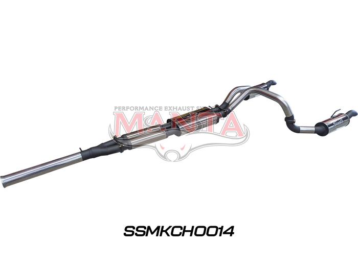 Chevrolet Silverado 1500 ZR2 6.2L V8 Cat Back Exhaust System with Centre & Rear Muffler (SSMKCH0014)