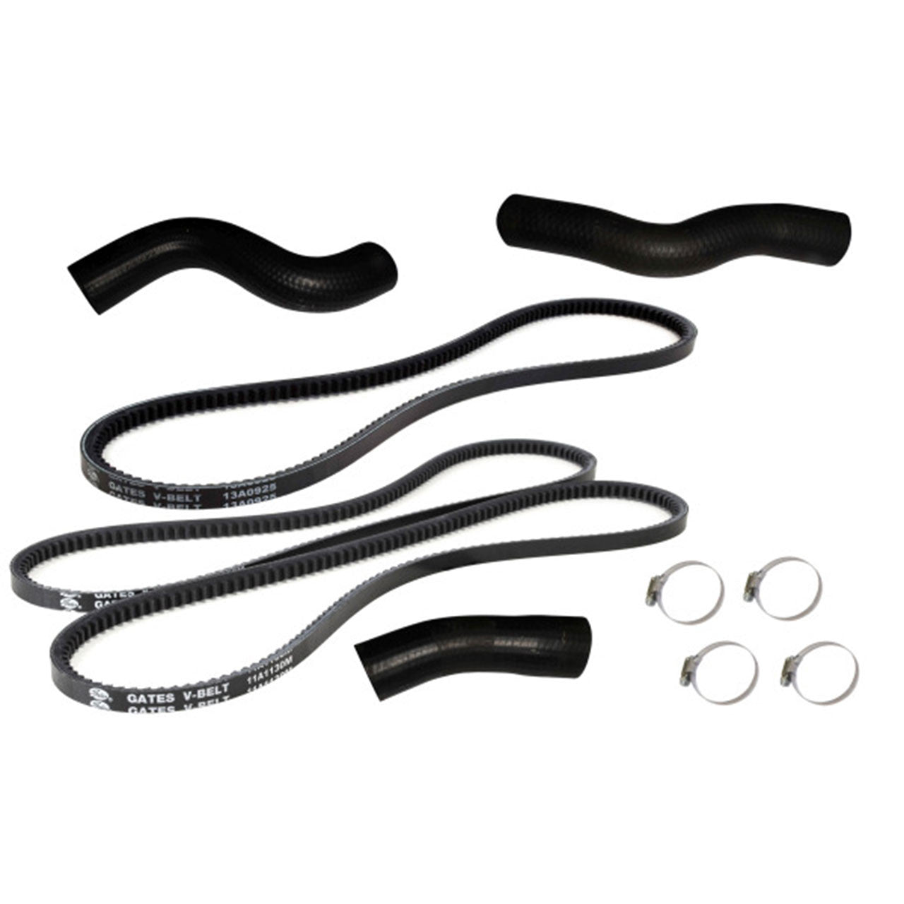 GE4WDKIT-8 Emergency 4WD Belt & Hose Kit for Toyota Landcruiser 4.5L EFI FZJ80R 1FZ-FE 1992-1997