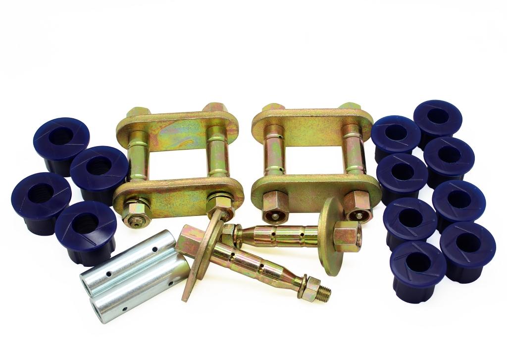 Nissan Navara D22 4x4 Greasable Shackle and Bush Kit