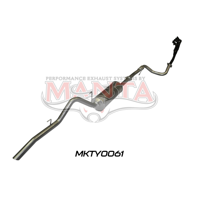 Hilux LN147 LN167 LN172 5L 3.0L Diesel Extractors & 2.5in Exhaust System