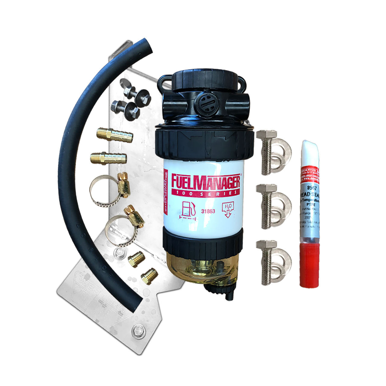 Toyota Hilux Fortuner N80 2015-on 2.4L 2.8L TD GUN-126R 1GD 2GD Fuel Manager Pre-Filter Kit OS-12-FM