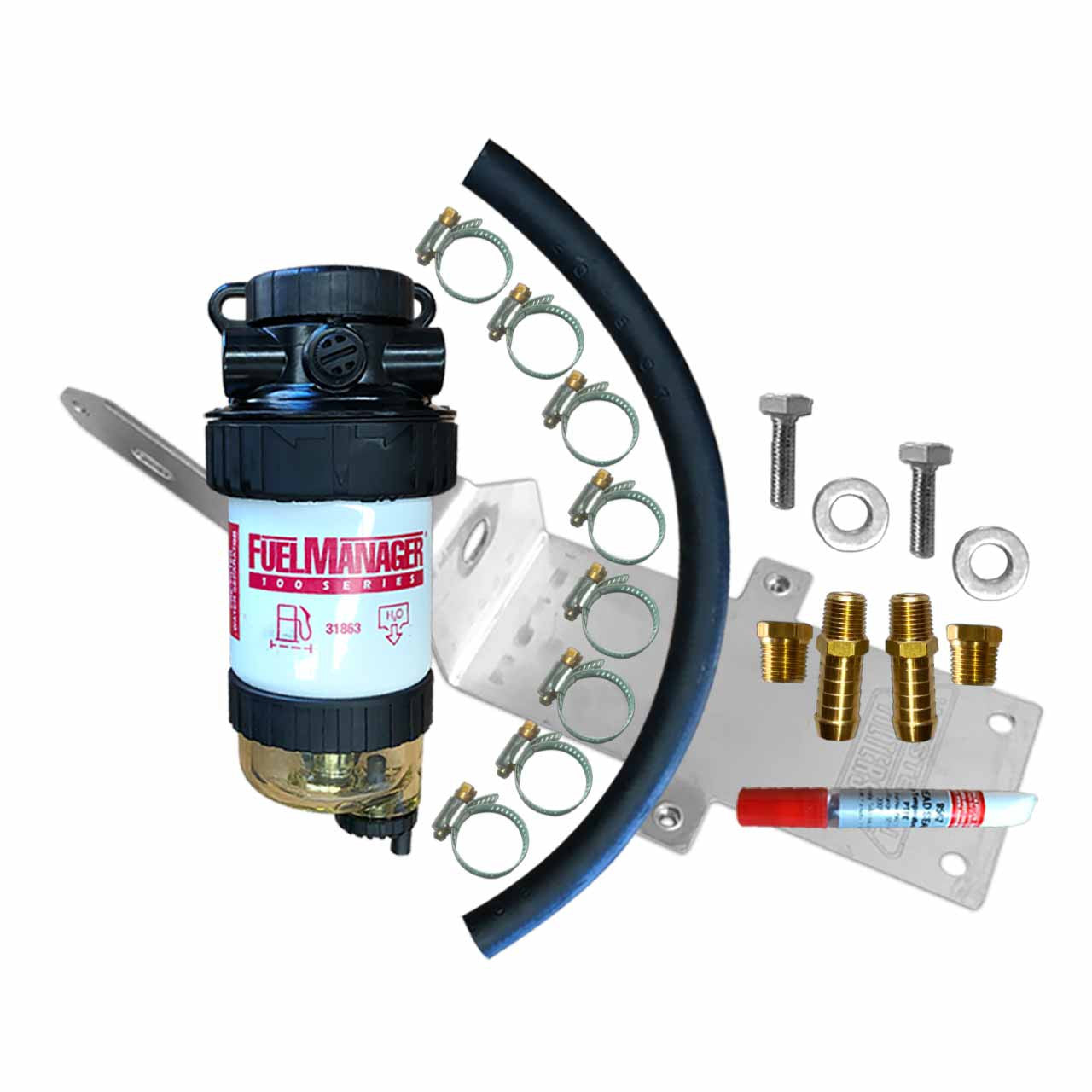 Isuzu D-MAX MU-X 4JJ1-TCX 3.0L TD 4Cyl. 2012-16 - Fuel Manager Pre Filter Kit OS-37-FMB