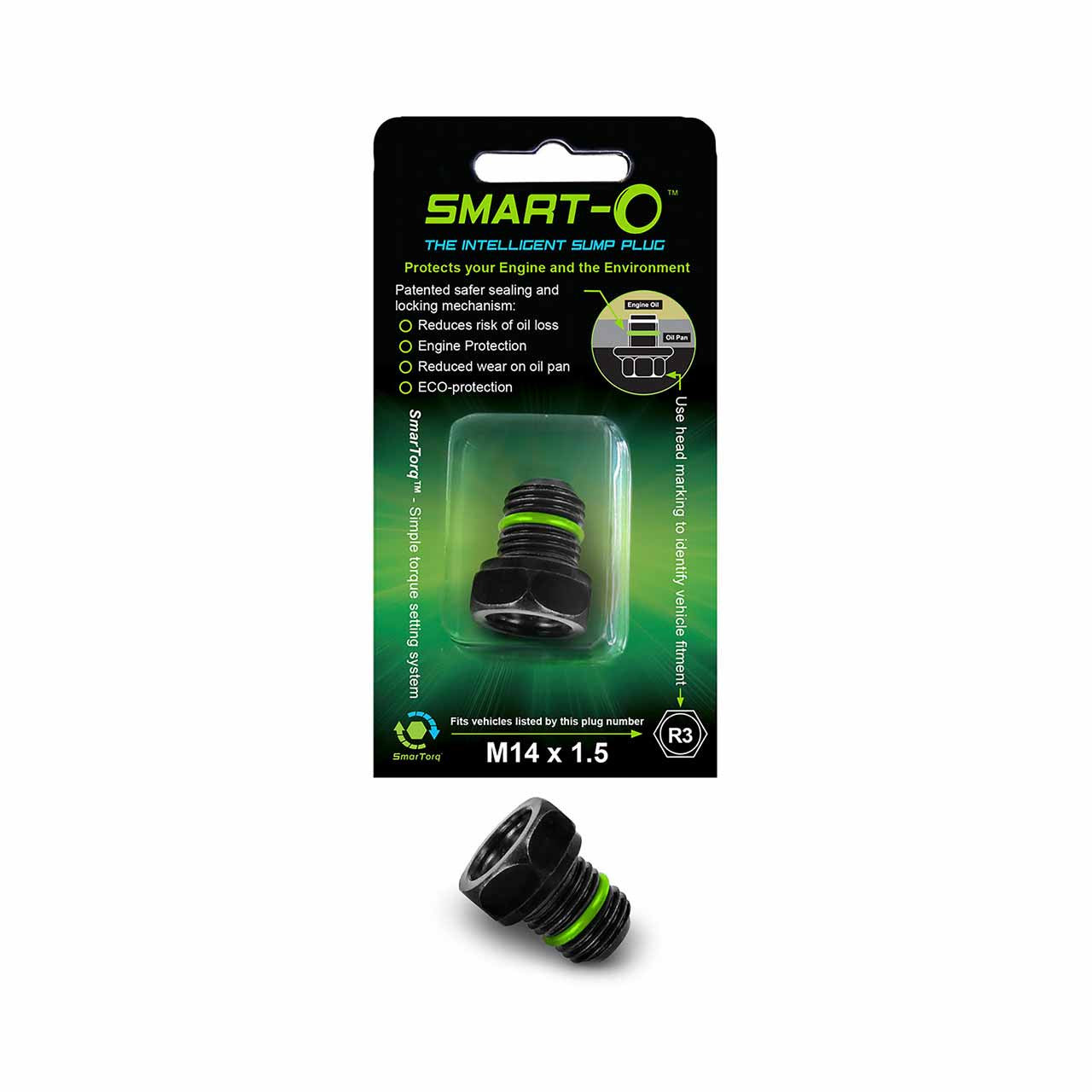 R3bp1 Oil Sump Plug (M14 X 1.5mm) Smart-O