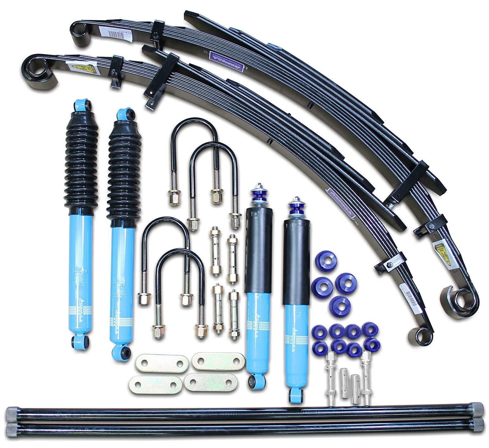 Ford Ranger PJ PK 4wd 2006-2011 4wd Formula 4wd Suspension Lift Kit - With Torsion Bars